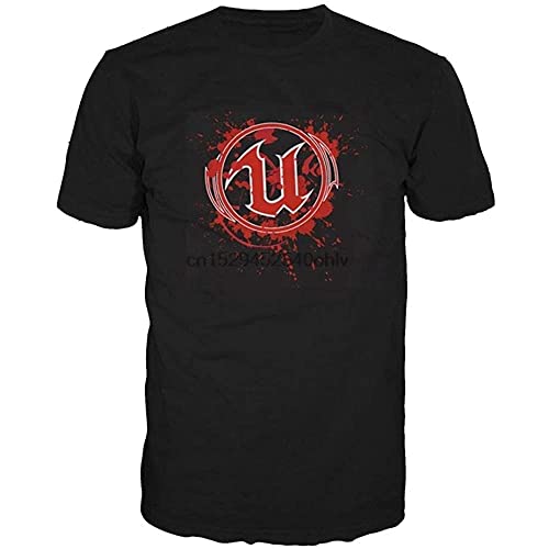 Men's Fashion Unreal Tournament Game O-Neck Custom T Shirts Cotton tee Tops