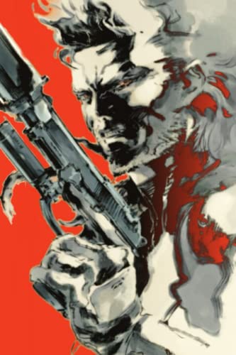 METAL GEAR SOLID 2 Notebook - 6x9 College Ruled: Keep track of you daily life, take notes for class or projects, write down passwords, remember daily tasks or responsibilities