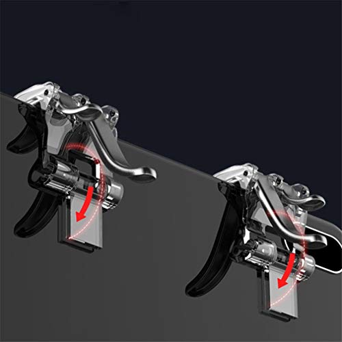 Metal Smartphone Mobile Gaming Trigger para Pubg Gamepad Móvil Fuego Objetivo Botón L1R1 Key Shooter Pubg Controlador Disparadores
