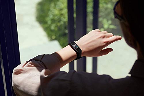 Mi pulsera inteligente Bluetooth 4 con pulsómetro negro