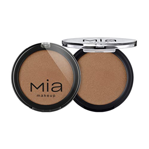 MIA Makeup Summer Skin Bronzer Polvo Bronceador Compacto Rico en Pigmentos Micronizados, Revitalizante e Iluminador (Bronze Intense Tan)