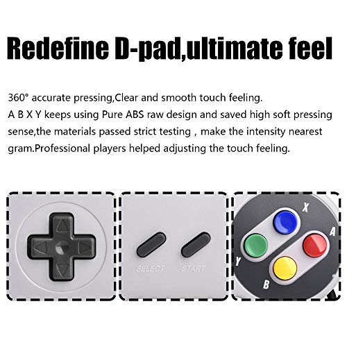 miadore 2X Classic USB Gamepad Retro Controlador USB de Juegos SNES para Windows, PC, Mac y Raspberry Pi System