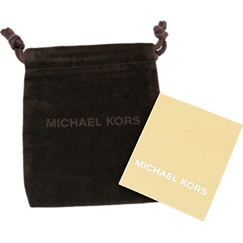 Michael Kors brillantez oro Pave Slice Stud Pendientes MKJ1965