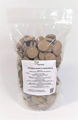 Micorrizas pastillas enraizantes. 70 pastillas aprox. (500grms), Hongo Ascophyllum nodosum Micorrizas y trichodermas de `plantacion