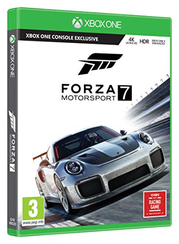 Microsoft Forza Motorsport 7 Standard Edition Básico Xbox One Inglés vídeo - Juego (Xbox One, Conducción, Modo multijugador, E (para todos), Soporte físico)