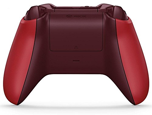 Microsoft - Mando Inalámbrico, Color Rojo (Xbox One), Bluetooth