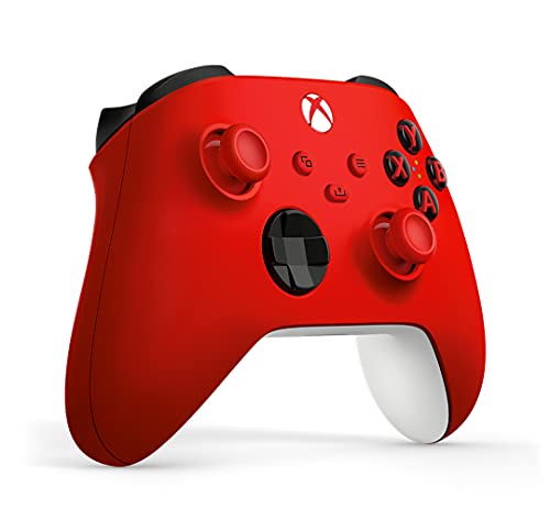 Microsoft Mando Inalámbrico, Color Rojo (Xbox Series X) + Suscripción Xbox Game Pass Ultimate 1 Mes | Xbox/Win 10 PC Código de descarga