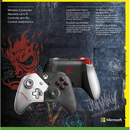 Microsoft - Mando Inalámbrico Xbox Cyberpunk 2077 Edición Especial