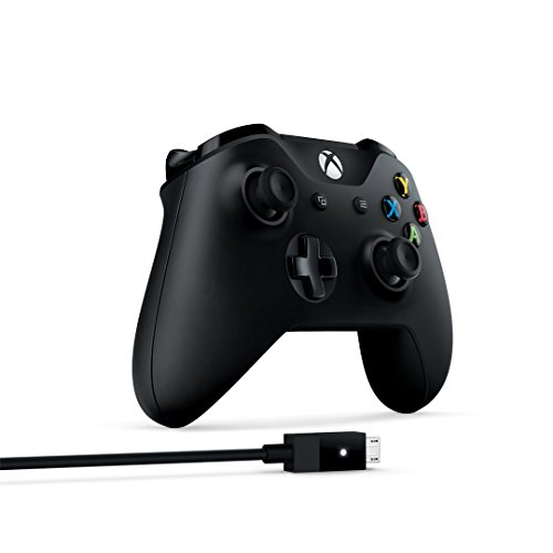 Microsoft – Mando Xbox + Cable Compatible con PC