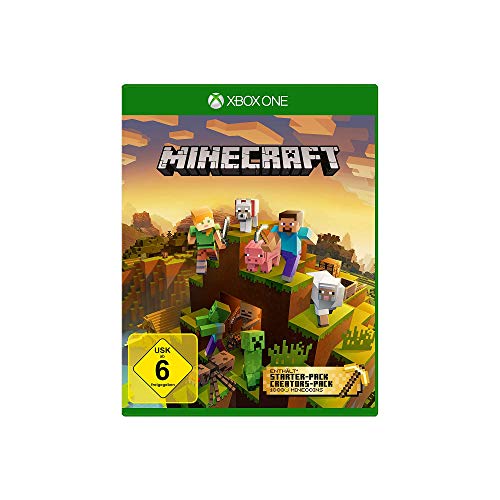 Microsoft Minecraft Master Collection, Xbox One Básica + DLC Alemán, Inglés Minecraft Master Collection, Xbox One, Xbox One, Modo multijugador, E10 + (Everyone 10 +)