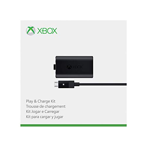 Microsoft Play and Charge Kit for Xbox One [Importación inglesa]
