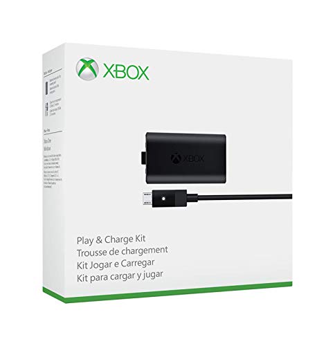 Microsoft Play and Charge Kit for Xbox One [Importación inglesa]