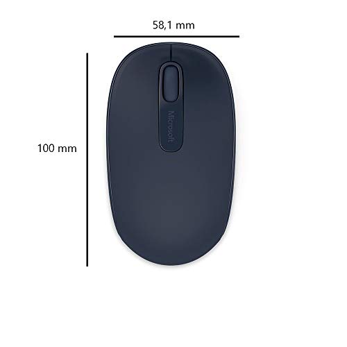 Microsoft – Wireless Mobile Mouse 1850 Azul oscuro