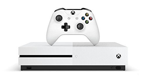Microsoft Xbox One S 500GB Wifi Color blanco - videoconsolas (Xbox One S, 8192 MB, DDR3, AMD Jaguar, AMD Radeon, Unidad de disco duro)