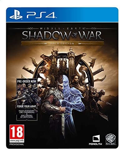 Middle Earth Shadow of War Gold Edition PS4 Game