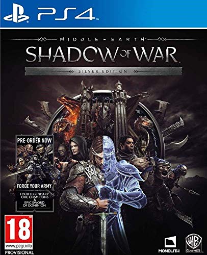 Middle Earth Shadow of War Silver Edition PS4 Game [Importación inglesa]