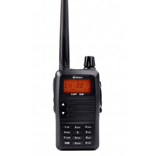 Midland Alan HP108 - Radio PMR Profesional (VHF 136-174 MHz)