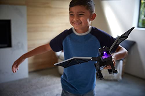 Minecraft Dragón de Ender definitivo Dragón de juguete con luces y sonidos, incluye 1 figura con accesorios Mattel GYR76