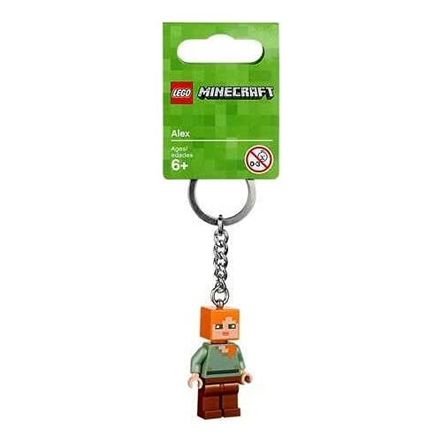 Minecraft Lego Keyring Portachiavi 853819 Alex