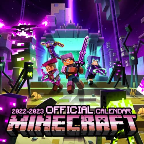 Minecrạft OFFICIAL Calendar 2022: Video Game Calendar 2022 - Games calendar 2022-2023 18 months- Planner Gifts boys girls kids and all Fans (Kalendar Calendario Calendrier).4