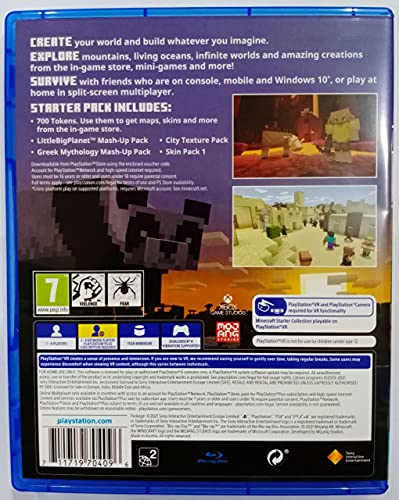 Minecraft - Starter Collection (PSVR Compatible) PS4