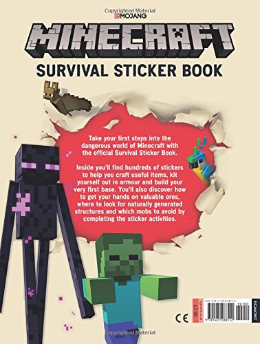 Minecraft Survival Sticker Book: An Official Minecraft Book From Mojang