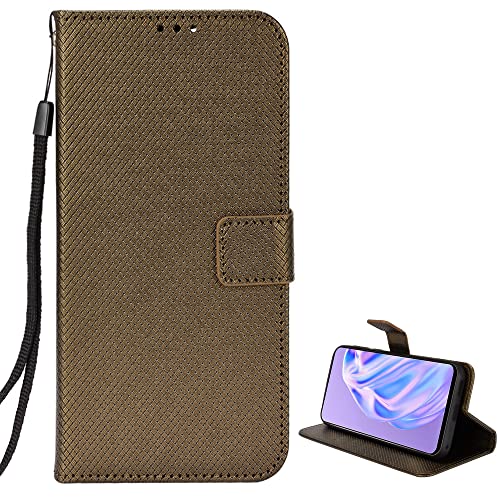 MingMing Funda para Google Pixel 3A XL, Soporte Plegable, Ranura para Tarjeta, Diamante PU Flip Phone Cover Case para Google Pixel 3A XL