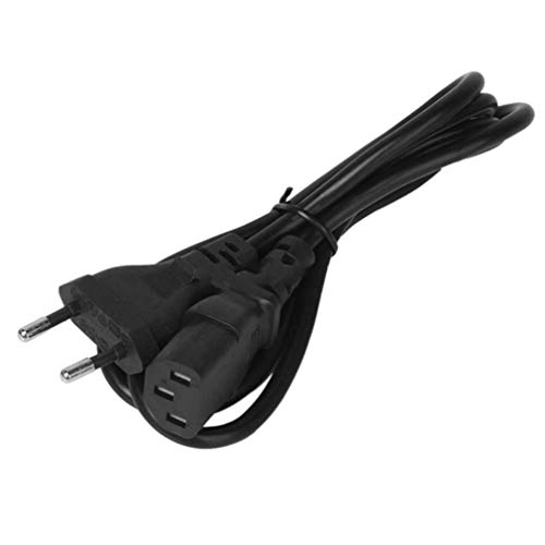 Mini Fuente de alimentación del Adaptador de ladrillo de CA Sellado para Xbox 360 Slim con Cable de Cargador 135W Universal 110-220V Voltaje Ancho Bajo Ruido Enchufe Europeo Negro