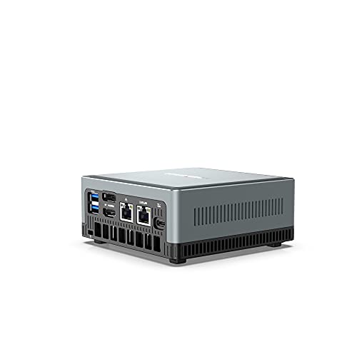Mini PC Core i5-8279U | 16GB RAM 256GB PCIe SSD | Gráficos Iris Plus 655 | 2.4G/5G Dual WiFi BT 5.1 | HDMI/DP/USB-C | 2X RJ45 | 4X USB 3.0 | Factor de Forma Pequeña