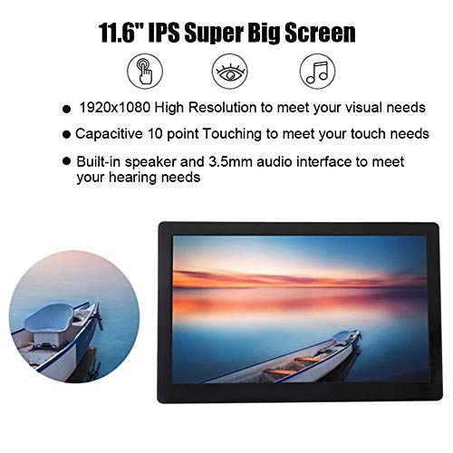 Mini PC, Pantalla Táctil Fuerte Y Resistente para Consolas De Juegos Populares para Computadoras De Escritorio