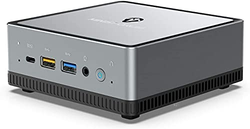Mini PC UM700 AMD Ryzen 7 3750H | 16 GB RAM 512 GB PCIe SSD | Radeon RX Vega 10 Graphics | Dual WiFi BT 5.1| HDMI 2.0, DisplayPort, USB-C, 2.5" HDD Slot, 2 x RJ45, 4 x USB 3.1| Factor de Forma pequeño