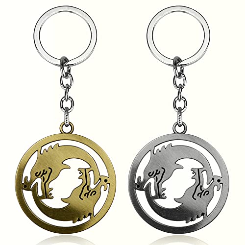 MINTUAN Juegos Vintage Overwatches Llaveros Cool Metal Keychain Car Key Ring Holder Bag Colgante Charm Gift