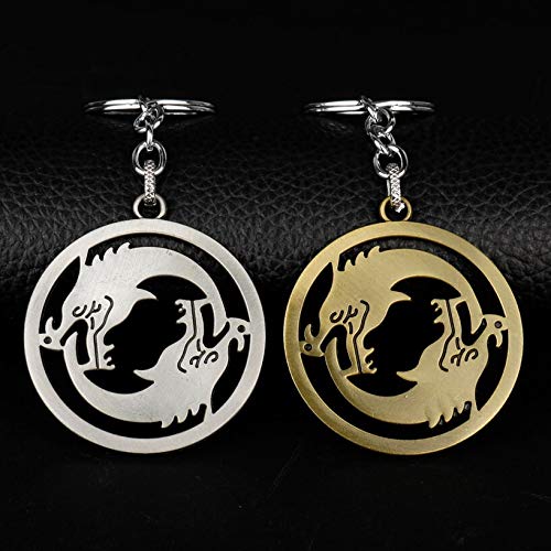 MINTUAN Juegos Vintage Overwatches Llaveros Cool Metal Keychain Car Key Ring Holder Bag Colgante Charm Gift