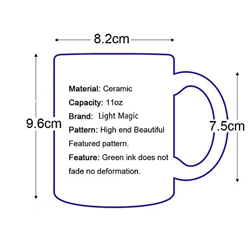 MissLi Animal Crossing New Horizons 11oz Lindas Tazas De Cerámica Blanca para Café, Té Y Leche