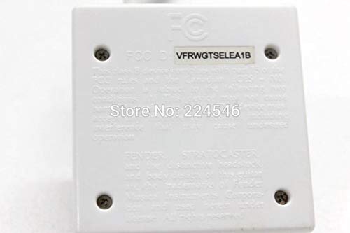 Miwaimao Used Item For Wii Rock Band Wireless Fender Guitar Receiver Dongle VFRWGTSELEA1B White and Black