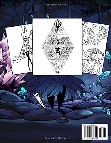 Mixigaming! - Hollow Knight Coloring Book: Creative Gift For Those Who Are Huge Fans Of Hollow Knight, Relaxing And Relieving Stress