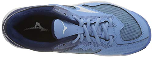 Mizuno Wave Inspire 16, Handball Shoe Mujer, Dellarblue/White/2768c, 44.5 EU