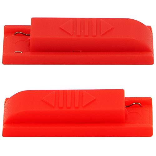 MMOBIEL Conector Corto RCM Jig en Clip Compatible con Nintendo Switch Joy-con Dongle para el Modo recuperación, Herramienta de Color Rojo