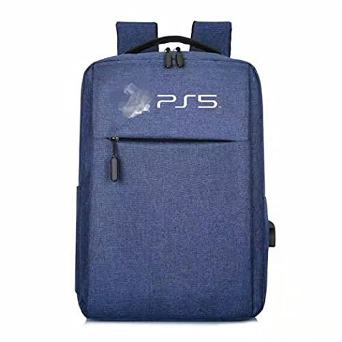 Mochila para Consola de Juegos Playstation 5, Bolsa de Transporte de Viaje, Bolsa de Almacenamiento, Funda Protectora para Accesorios de PS5 (Negro)