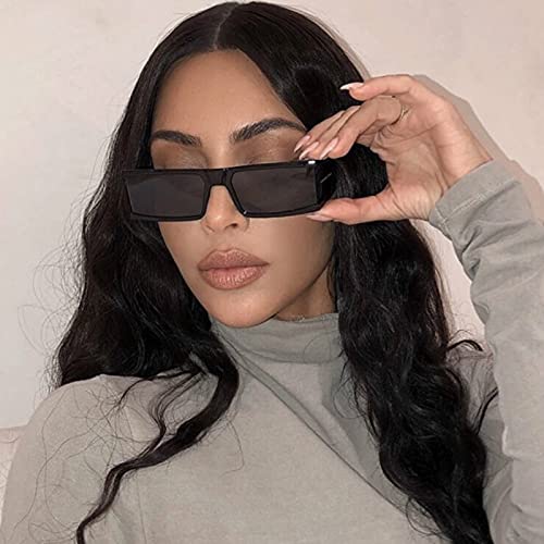 Moda Gafas De Sol Cuadradas De Moda para Mujer, Gafas De Sol con Espejo Tempest, Marca De Lujo, Vintage Steam Punk, Gafas De Sol para Hombres, Leopardo