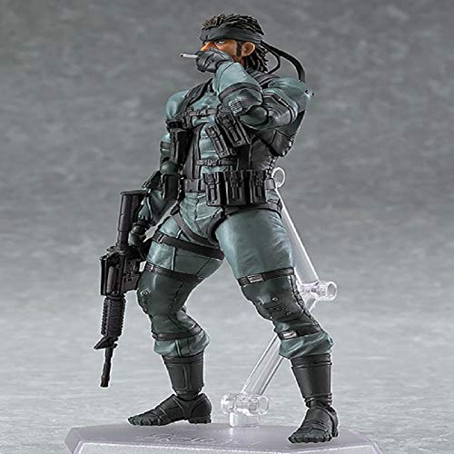 Modelo De Animevenom Snake Metal Gear Solid 2: Sons of Liberty Figuras Action Snake PVC Figura De Acción Toy Doll Gift 14Cm