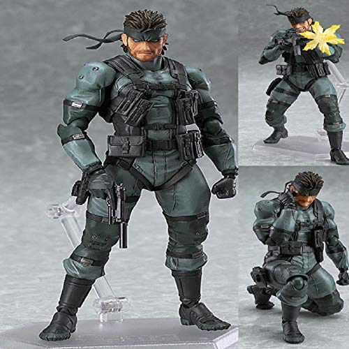 Modelo De Animevenom Snake Metal Gear Solid 2: Sons of Liberty Figuras Action Snake PVC Figura De Acción Toy Doll Gift 14Cm