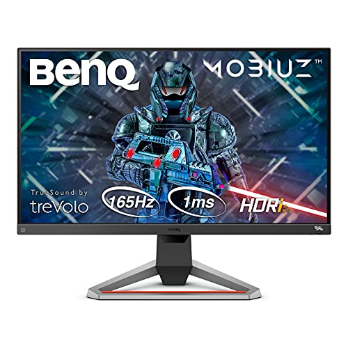 Monitor para juegos BenQ MOBIUZ EX2710S 27" HDRi IPS, 165 Hz 1 ms FreeSync Premium FHD, Negro