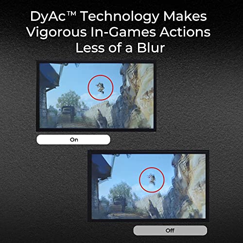 Monitor para juegos BenQ ZOWIE XL2731K de 27 pulgadas a 165 Hz / 1080p / Compatible con PS5 y Xbox a 120 fps / Panel TN de respuesta rápida nativa / DyAc / Black eQualizer / Color Vibrance