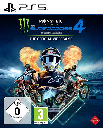 Monster Energy Supercross - The Official Videogame 4 (PlayStation PS5)