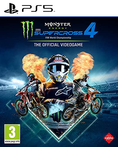 Monster Energy Supercross - The Official Videogame 4 (PS5) [Importación francesa]
