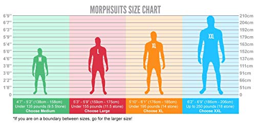 Morphsuits- Msuit Segunda Piel Disfraces para adultos, Color verde, M (STSGRM) , color/modelo surtido