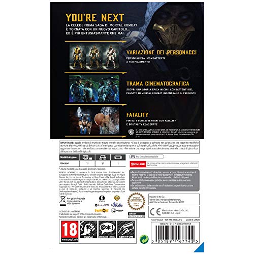 Mortal Kombat 11 - Nintendo Switch - - Nintendo Switch [Importación italiana]
