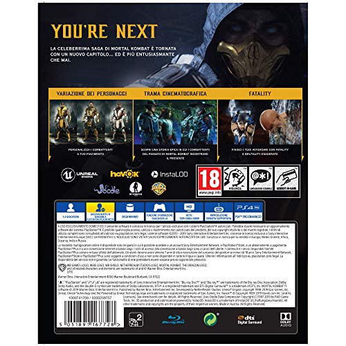 Mortal Kombat 11 (PS4) - - PlayStation 4 [Importación italiana]