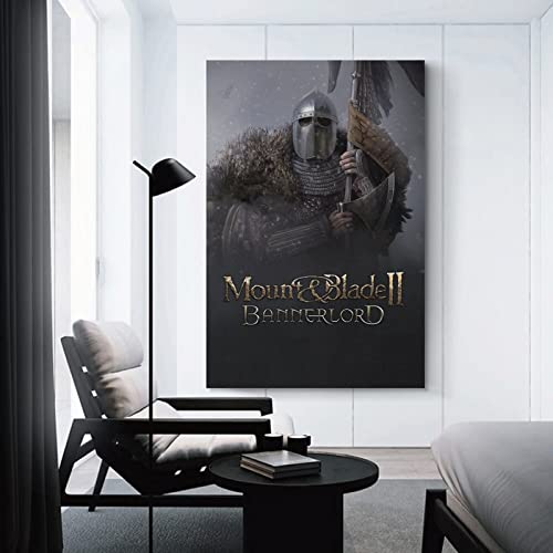 Mount And Blade II Bannerlord - Póster de lienzo y arte de pared (20 x 30 cm)